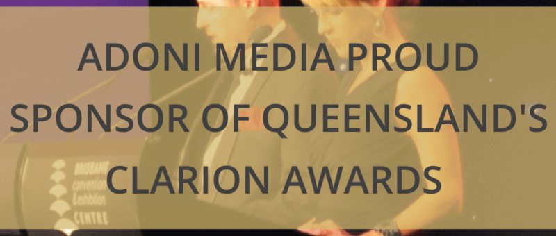 Adoni Media proud sponsor of Journalism Excellence award