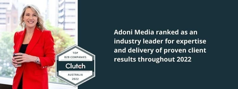 Adoni Media again recognised as top B2B PR company for 2022