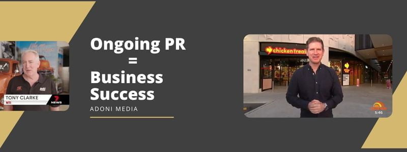 The importance of ongoing PR for business success
