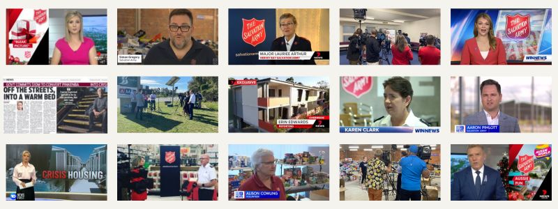 Adoni Media Exceeds PR goals for the Salvation Army